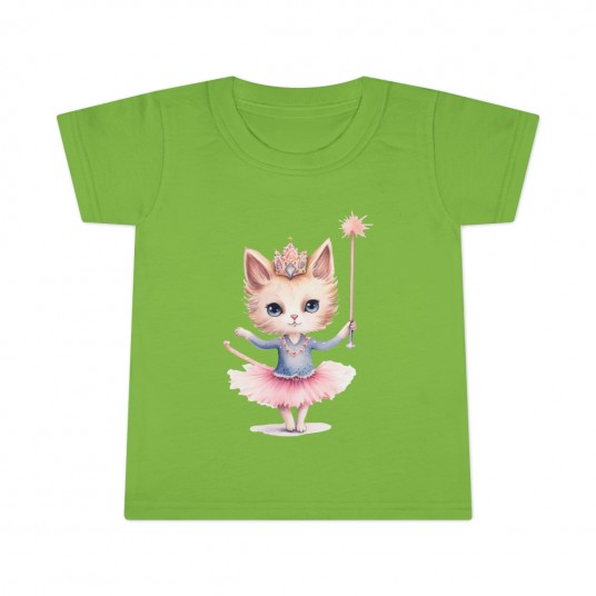 Cat Ballerina  4 Toddler T-shirt