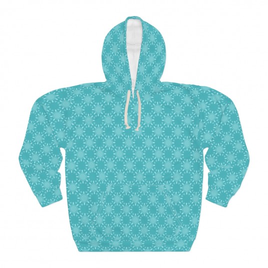 Aqua Shell Pullover Hoodie 