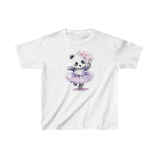 Kids Panda Ballerina  2Tee