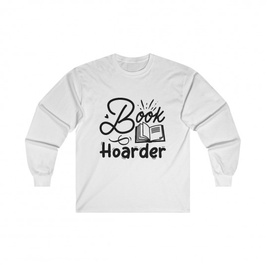 Book Hoarder Long Sleeve Tee