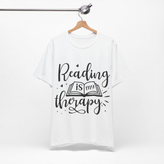 Reading is My Therapy Tee