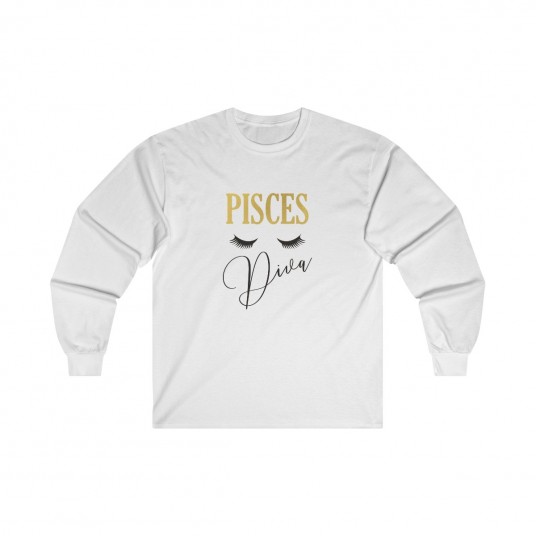 Pisces Diva Long Sleeve Tee