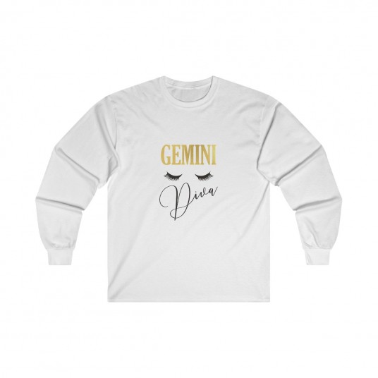 Gemini Diva Long Sleeve Tee