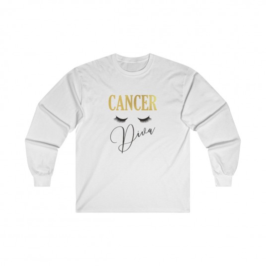Cancer Diva Long Sleeve Tee