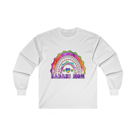 Badass Mom Long Sleeve Tee