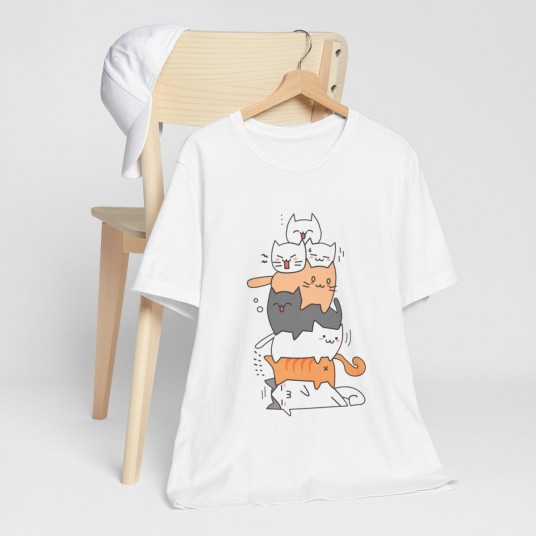A Pile of Cats Tee