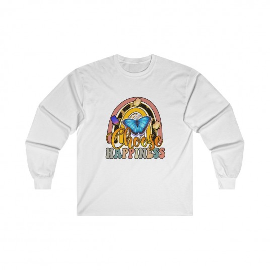 Choose Happiness Long Sleeve Tee