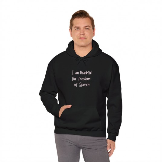 Freedomm of Speech  Hooded Sweatshirt