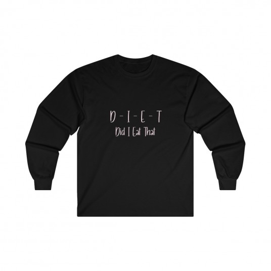 DIET Long Sleeve Tee