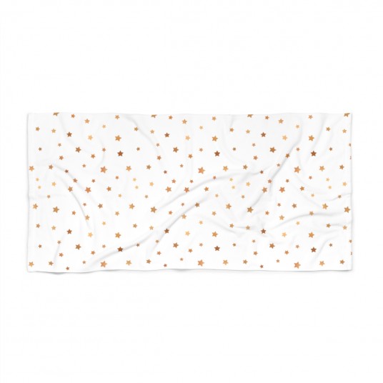 Gold Star Beach Towel