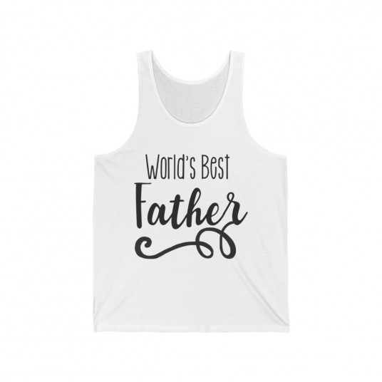 World s Best Dad Tank