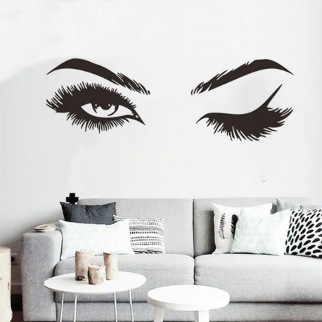 Eye Wall Stickers Fashion Home Decor