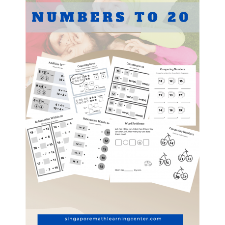 Printable Worksheets: Numbers to 20