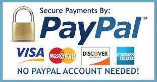 PayPal Visa Mastercard Image
