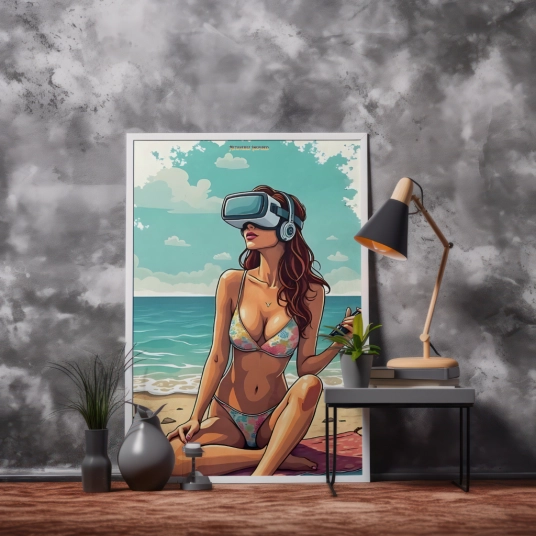 Digital Serenity | Poster