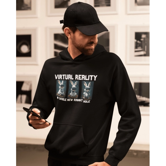 Virtual Reality Rabbit Hole | Hoodie
