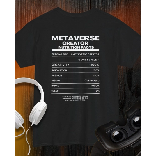 Metaverse Creator Nutrition Facts