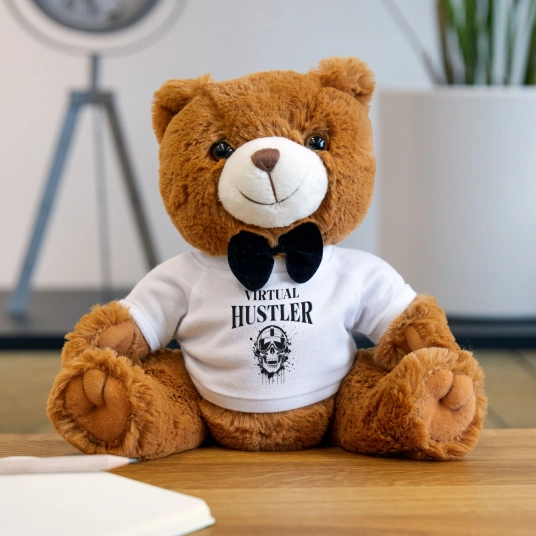 Teddy Bear with Customizable T-Shirt
