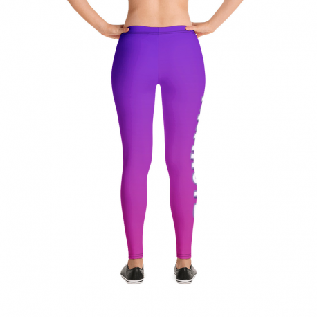 purple namaste yoga leggings All-Over Print Leggings