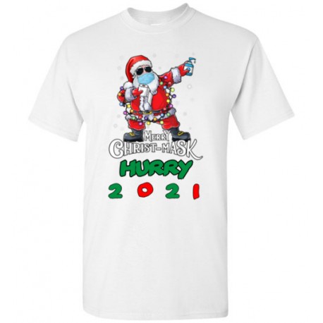 Merry Christmas mask tshirts