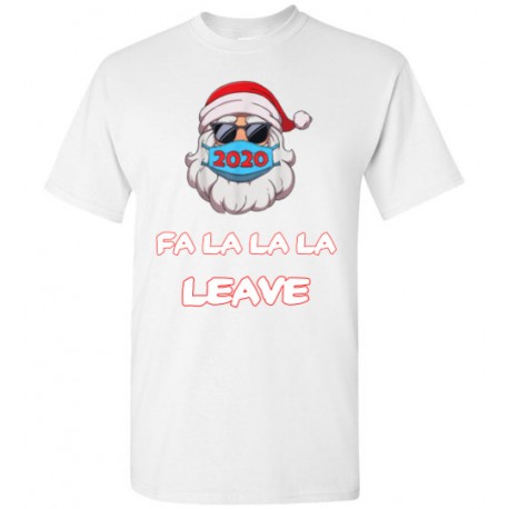 2020 Christmas covid19 mask short sleeve tshirt.