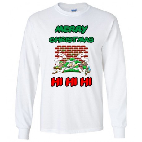 Merry Christmas funny long sleeve tshirt