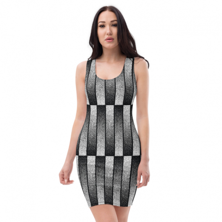 Black and gray super hot body con dresses