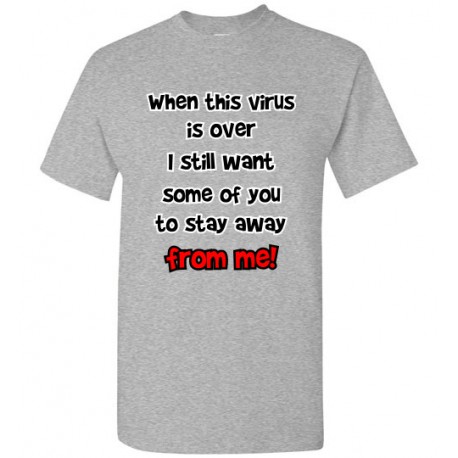 corona virus stay away from me