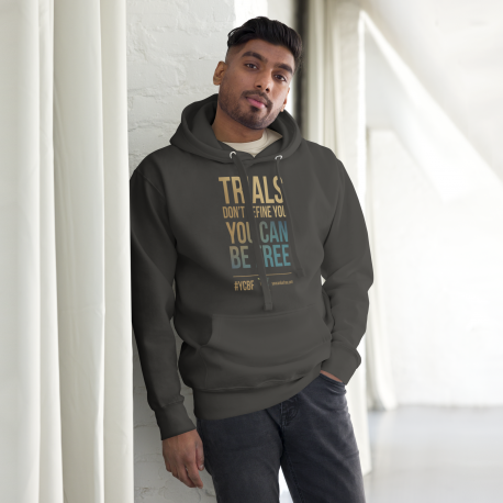 YCBF Trials Don't Define You (Front) Unisex Hoodie