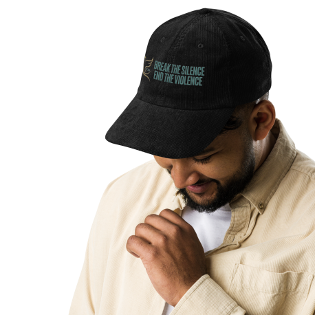 YCBF Break The Silence Vintage Corduroy Cap