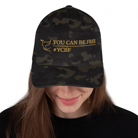 YCBF Cap- Freedom Dove & Gold Lettering