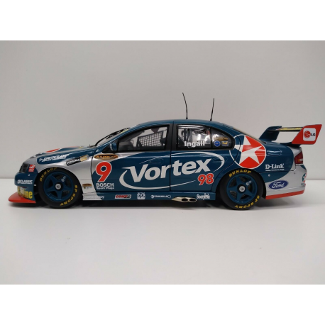 1-18 RUSSELL INGALL no.9 SBR VORTEX 98 FORD BA FALCON 2005 by Classic Carlectables