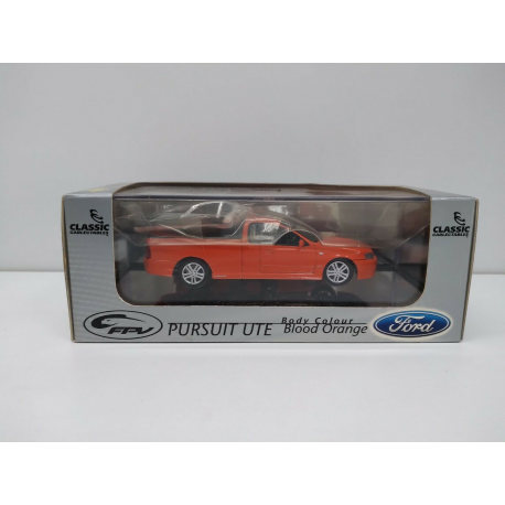 1-43 FORD FPV Pursuit Ute Blood Orange by Classic Carlectables