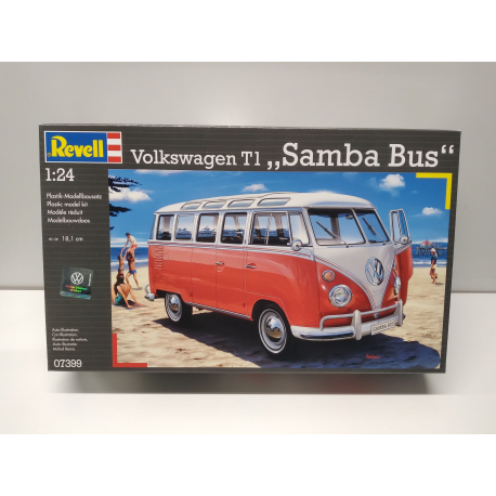 1-24 Volkswagen T1 Samba Bus REVELL model kit