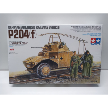 1-35 German Armored Railway Vehicle P204f TAMIYA model kit