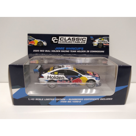 1-43 HOLDEN ZB COMMODORE No.88 Jamie Whincup RED BULL HOLDEN RACING TEAM 2020 Classic Carlectables