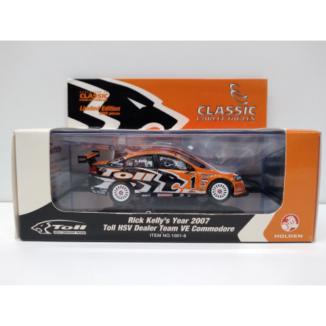 1-43 HOLDEN VE COMMODORE No.1 Rick Kelly 2007 Classic Carlectables