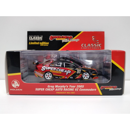 1-43 HOLDEN VZ COMMODORE No.51 Greg Murphy 2005 Classic Carlectables