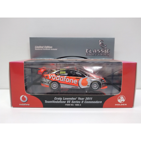 1-43 HOLDEN VE Series 2 COMMODORE No.888 Craig Lowndes 2011 CLASSIC CARLECTABLES