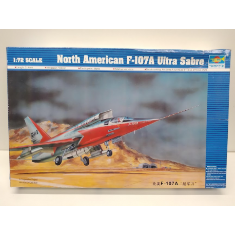 1-72 North American F-107A Ultra Sabre by Trumpeter