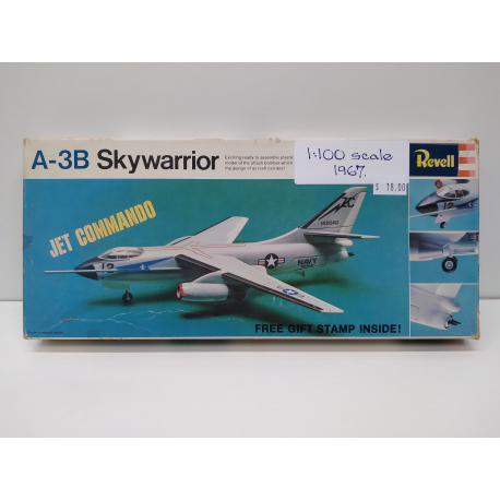 1-100 A-3B Skywarrior REVELL