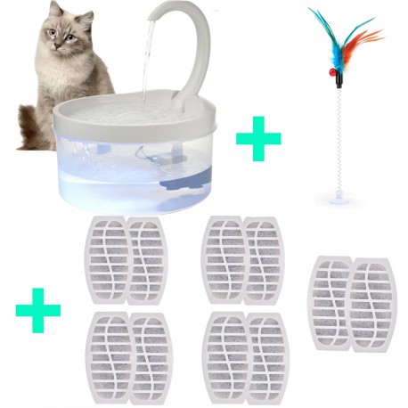 Pet Water Fountain Automatic Power off When Lack of Water Dispenser