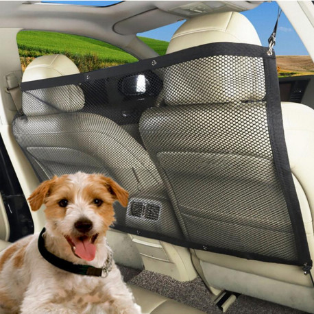 Dog Safety Mesh For Cars.   Universal Fit For All Cars, Vans, and SUVs.