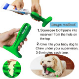 PERFECT POOCH - Dog Teeth Cleaning Natural Rubber Chew Toy