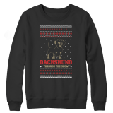 Dachshund Through The Snow Christmas Sweater