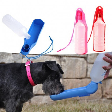 BPA-Free Portable Dog Bowl / Water Bottle for Travelling