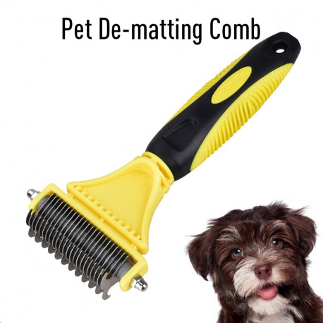 POOCH-PRO Pet Comb, Trimmer and Grooming Rake For Dogs