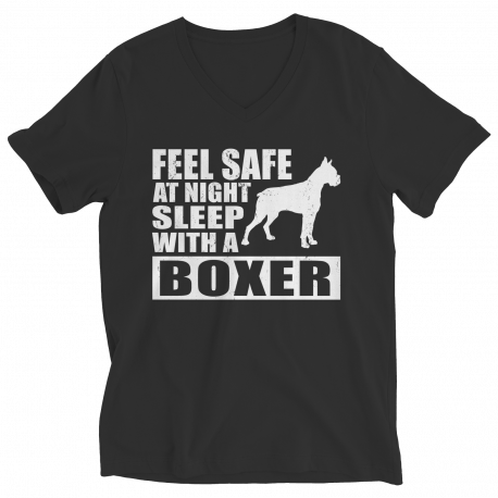 Limited Edition T-Shirt or Hoodie - Feel safe at night. Sleep with a boxer