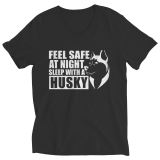 Limited Edition Shirt/Hoodie- Feel safe at night. Sleep with a Husky.