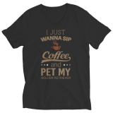 Limited Edition Shirt/Hoodie - I Just Wanna Sip Coffee and Pet My Golden Retriever